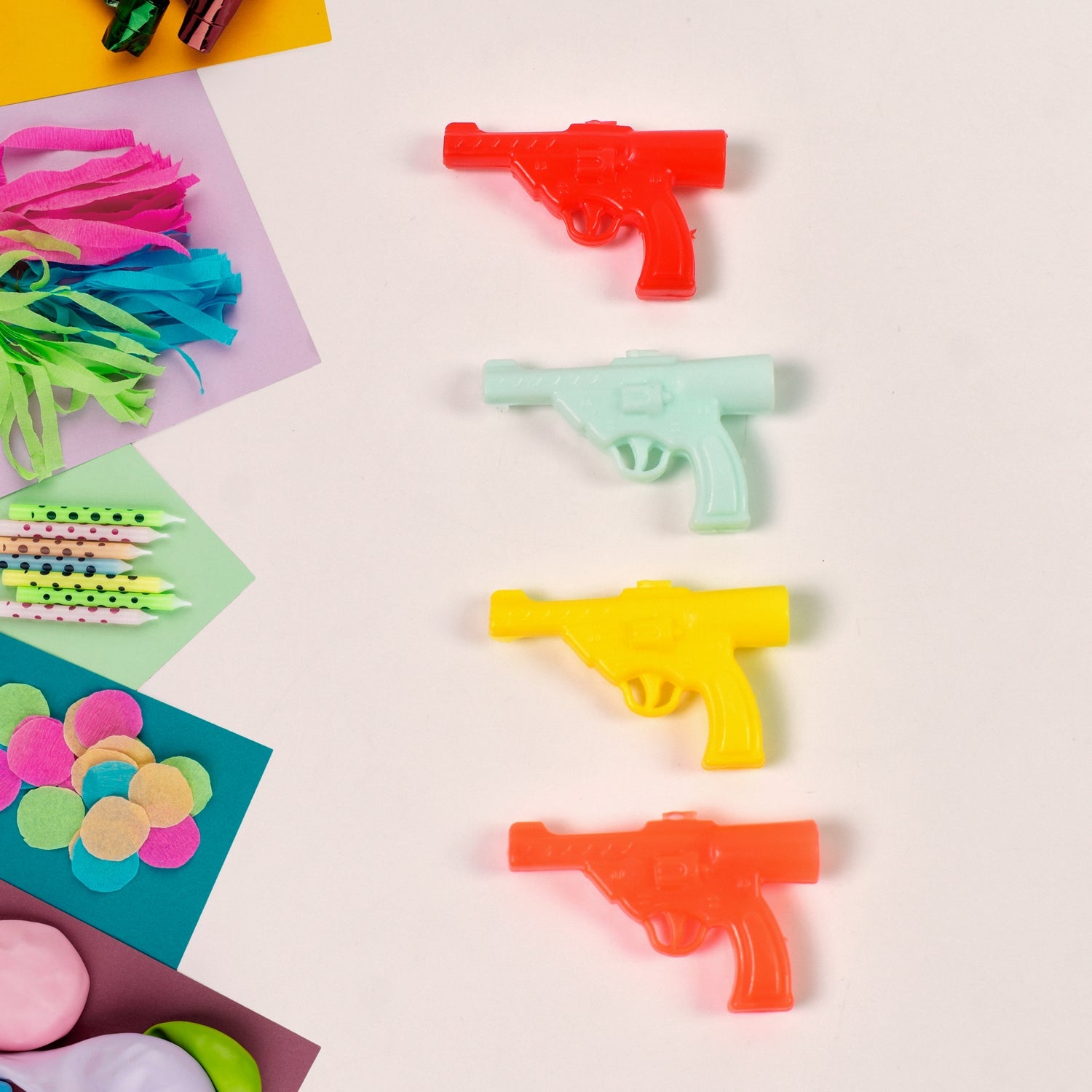 Gun Shape Pencil Top For Kids Office, Small Gun Toy (1 Pc / Mix Colour & Design) Gun Shape Pencil Top For Kids Office, Small Gun Toy (1 Pc / Mix Colour & Design)